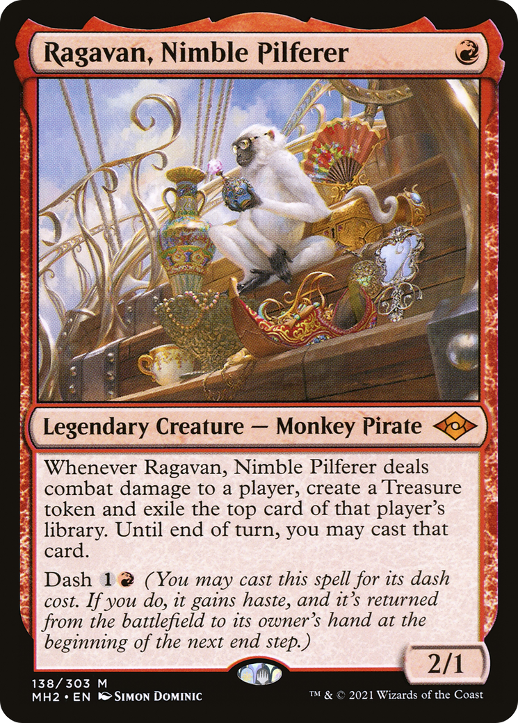 Ragavan, Nimble Pilferer (MH2 #138)