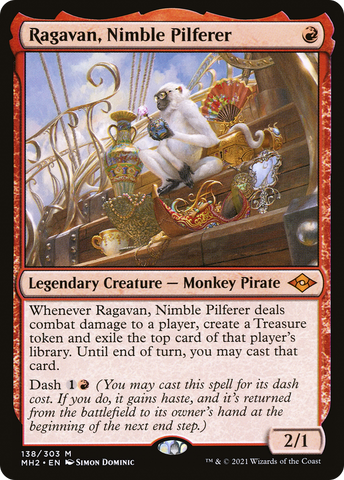 Ragavan, Nimble Pilferer (MH2 #138)