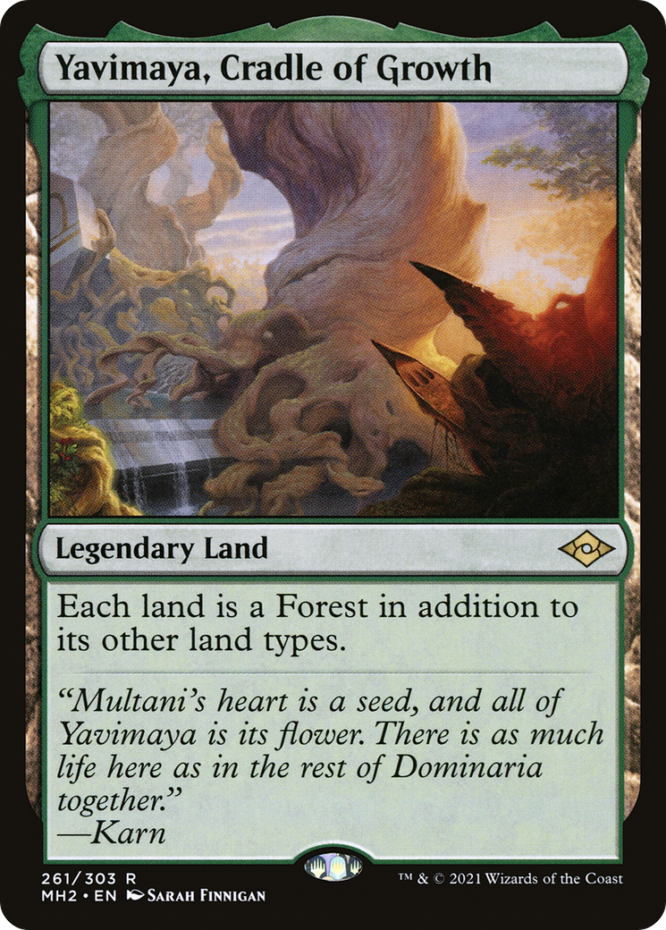 Yavimaya, Cradle of Growth (MH2 #261)