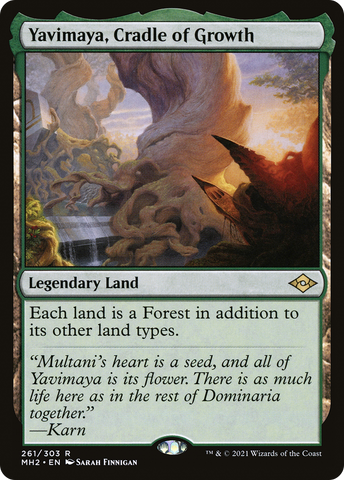 Yavimaya, Cradle of Growth (MH2 #261)