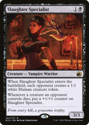 Slaughter Specialist (MID #122)