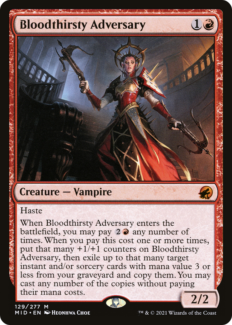Bloodthirsty Adversary (MID #129)