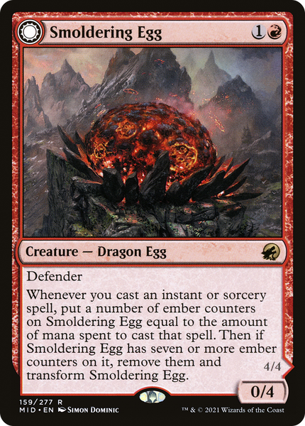 Smoldering Egg (MID #159)