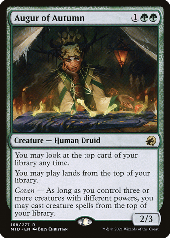 Augur of Autumn (MID #168)
