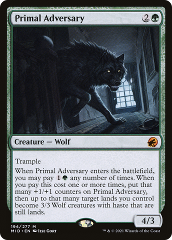 Primal Adversary (MID #194)