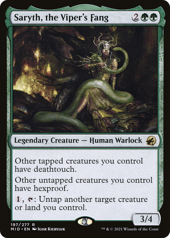 Saryth, the Viper's Fang (MID #197)
