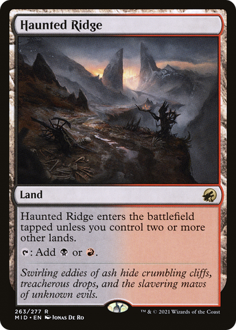 Haunted Ridge (MID #263)