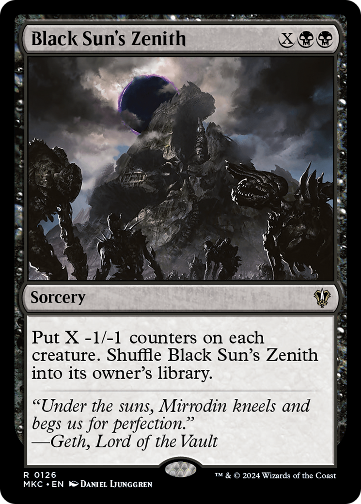 Black Sun's Zenith (MKC #126)