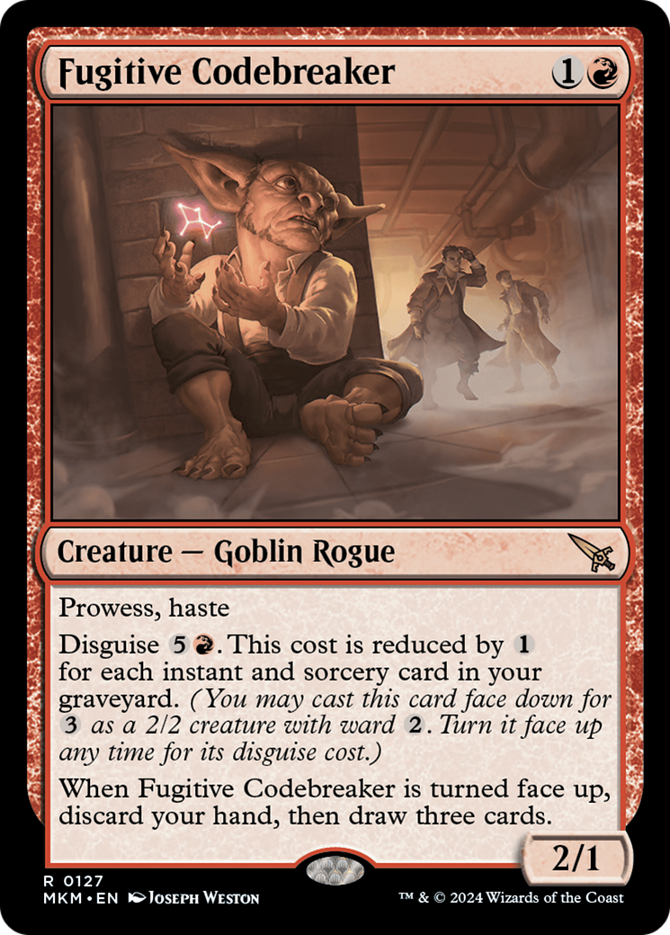 Fugitive Codebreaker (MKM #127)