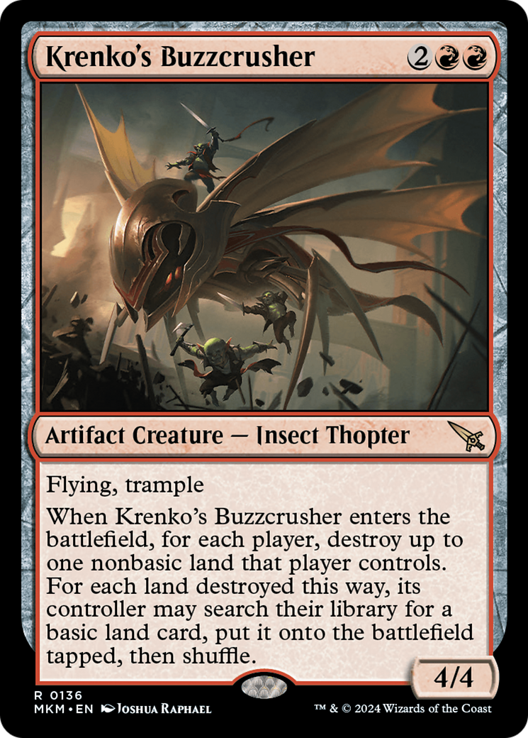 Krenko's Buzzcrusher (MKM #136)