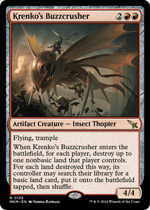 Krenko's Buzzcrusher (MKM #136)