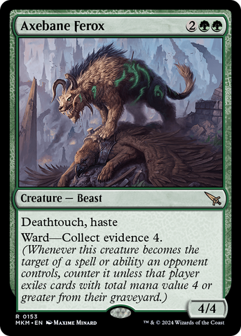 Axebane Ferox (MKM #153)