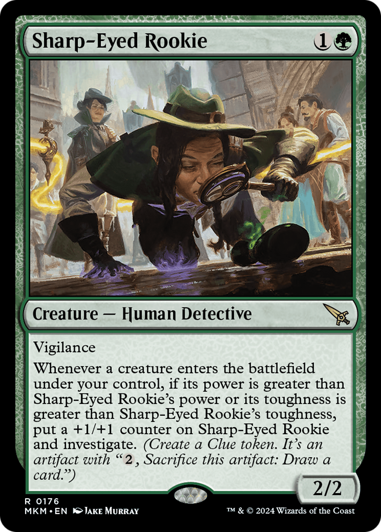 Sharp-Eyed Rookie (MKM #176)
