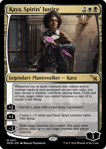 Kaya, Spirits' Justice (MKM #211)