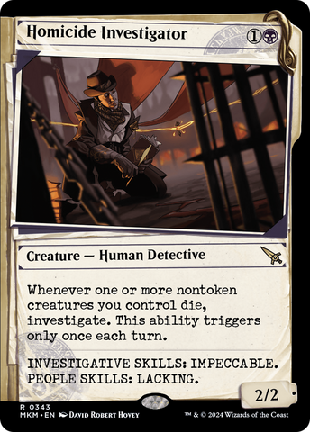 Homicide Investigator (MKM #343)