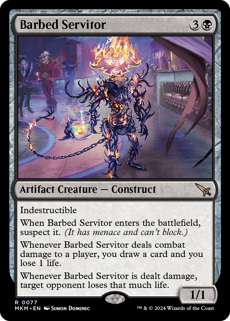 Barbed Servitor (MKM #077)