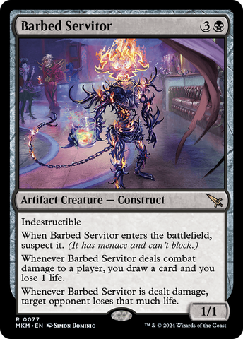 Barbed Servitor (MKM #077)