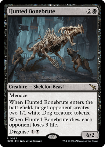 Hunted Bonebrute (MKM #087)