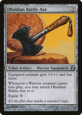 Obsidian Battle-Axe (MOR #144)