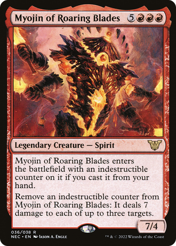 Myojin of Roaring Blades (NEC #036)