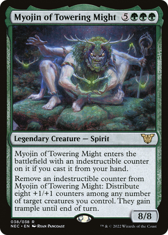 Myojin of Towering Might (NEC #038)