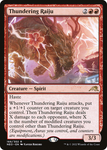 Thundering Raiju (NEO #166)