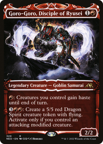 Goro-Goro, Disciple of Ryusei (NEO #320)