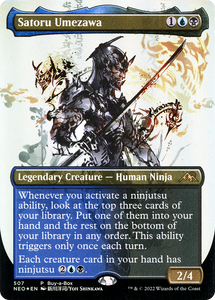 Satoru Umezawa {Foil} (NEO #507)