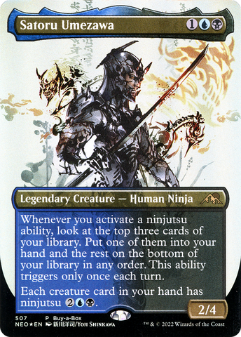 Satoru Umezawa {Foil} (NEO #507)
