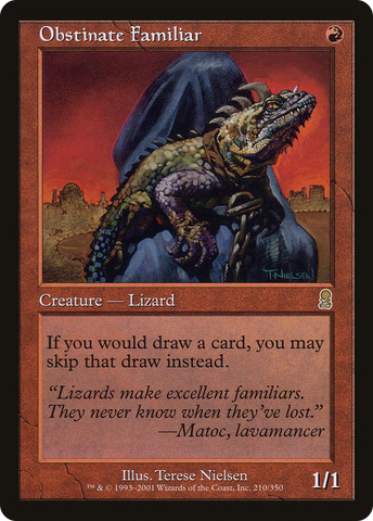 Obstinate Familiar (ODY #210)