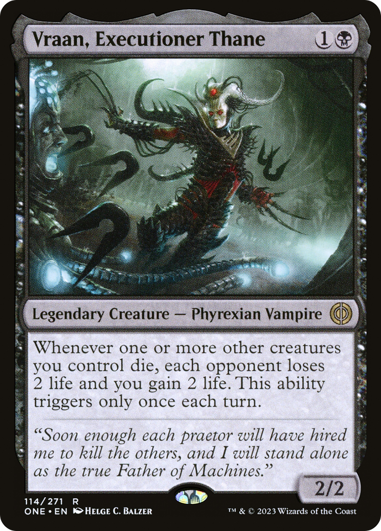 Vraan, Executioner Thane (ONE #114)