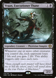 Vraan, Executioner Thane (ONE #114)