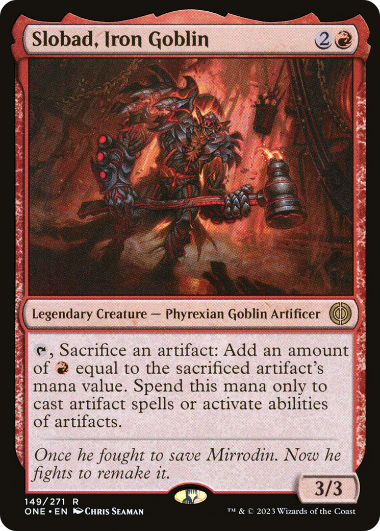Slobad, Iron Goblin (ONE #149)