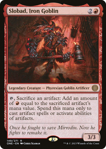 Slobad, Iron Goblin (ONE #149)