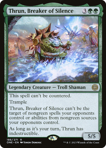 Thrun, Breaker of Silence (ONE #186)