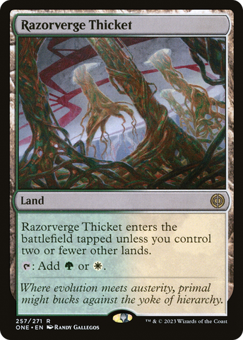Razorverge Thicket (ONE #257)