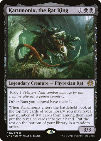 Karumonix, the Rat King (ONE #098)