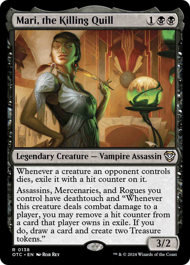 Mari, the Killing Quill (NCC #089)