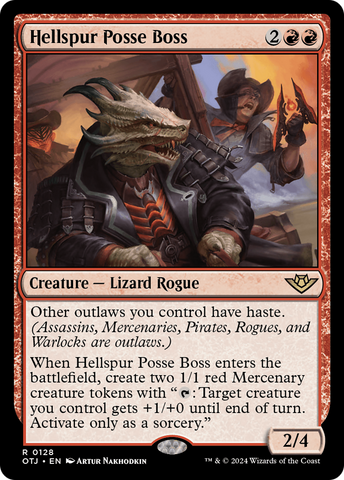 Hellspur Posse Boss (OTJ #128)