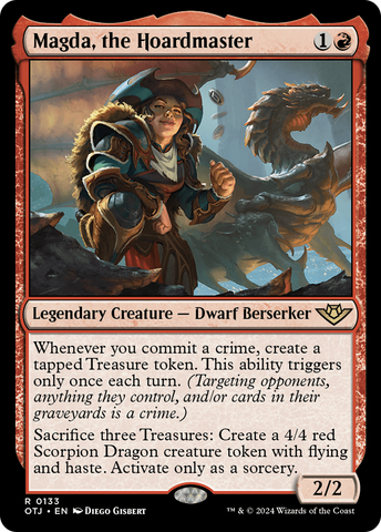 Magda, the Hoardmaster (OTJ #133)