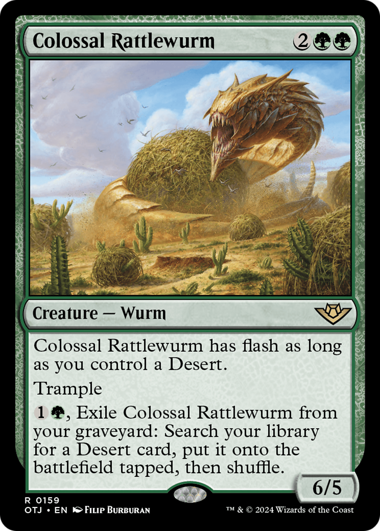 Colossal Rattlewurm (OTJ #159)