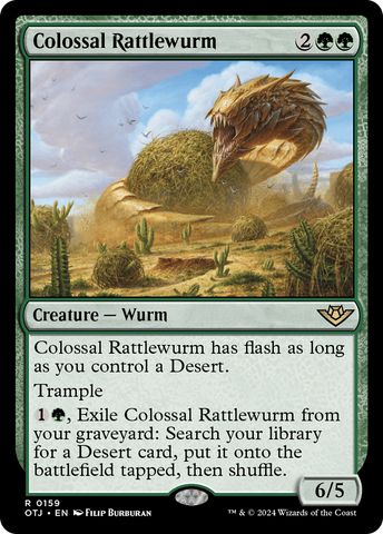 Colossal Rattlewurm (OTJ #159)
