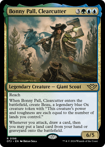 Bonny Pall, Clearcutter (OTJ #196)