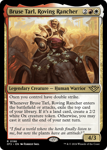 Bruse Tarl, Roving Rancher (OTJ #198)