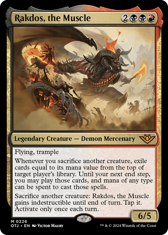 Rakdos, the Muscle (OTJ #226)