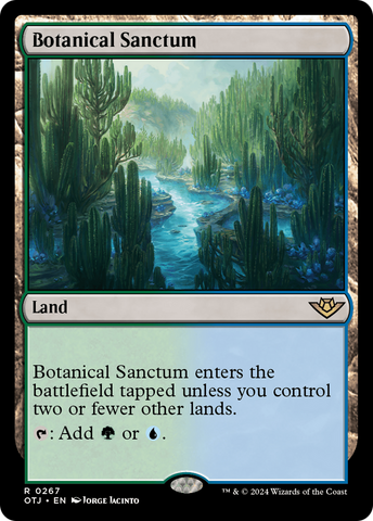 Botanical Sanctum (OTJ #267)