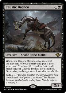 Caustic Bronco (OTJ #082)