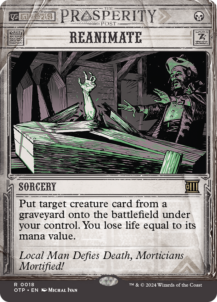 Reanimate (OTP #018)
