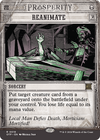 Reanimate (OTP #018)