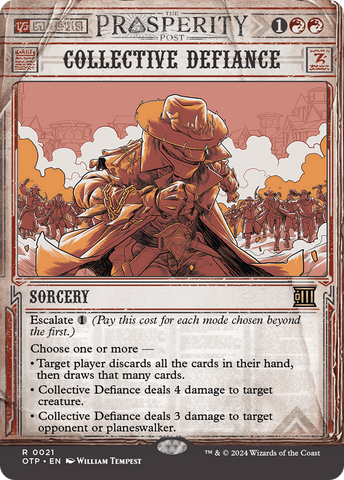 Collective Defiance (OTP #021)